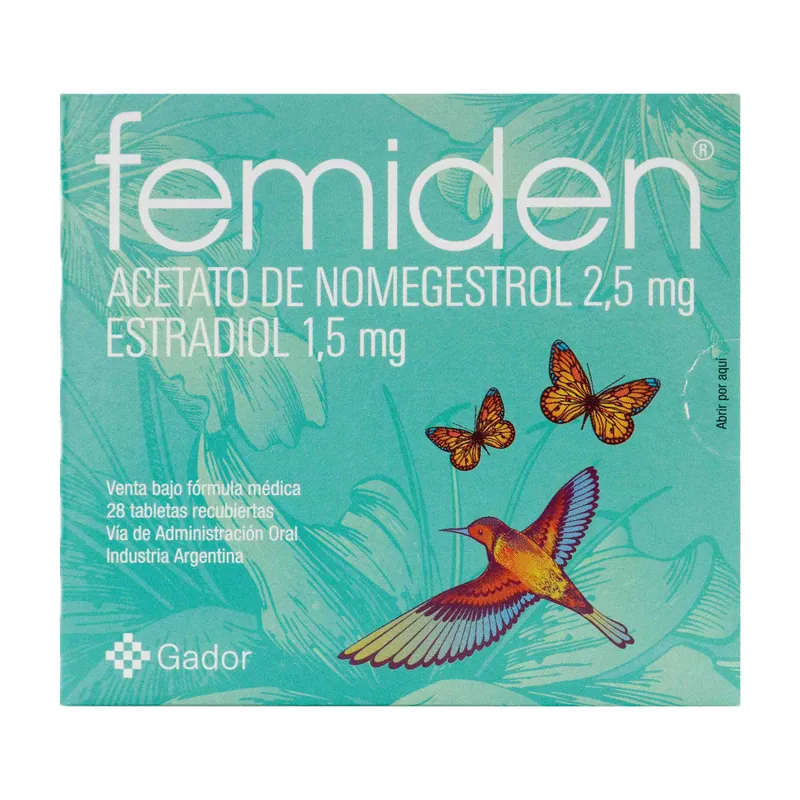 Femiden 28 tabletas recubiertas