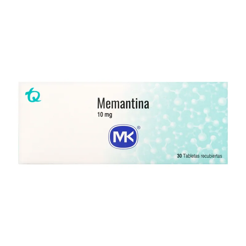 Memantina 10 mg 30 tabletas recubiertas MK
