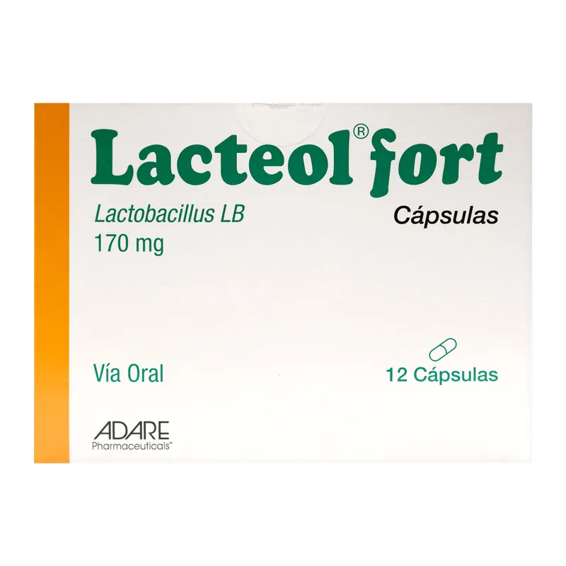 Lacteol Fort 170 mg 12 cápsulas