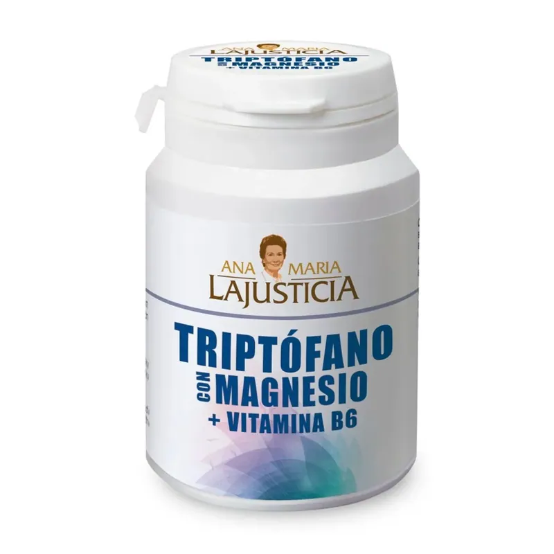 Triptofano Magnesio + Vitamina B6 60 tabletas