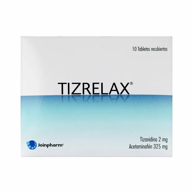 Tizrelax 10 tabletas Recubiertas