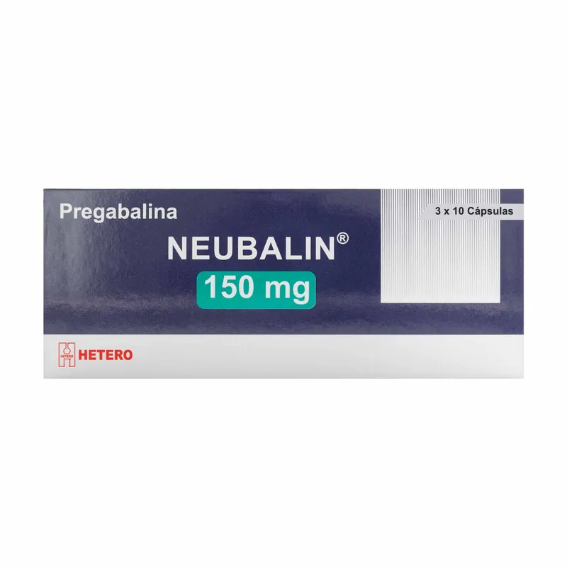 Neubalin 150 mg 30 cápsulas