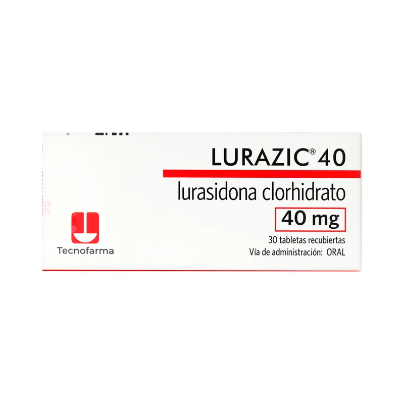 Lurazic 40 mg 30 tabletas