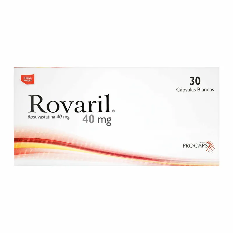 Rovaril 40 mg 30 cápsulas
