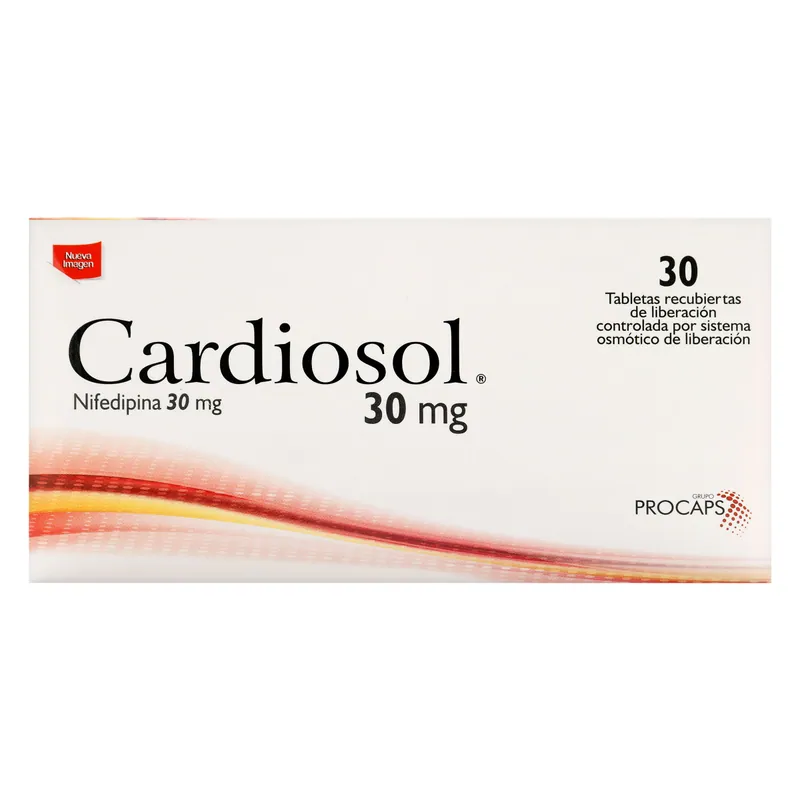 Cardiosol 30 mg 30 tabletas