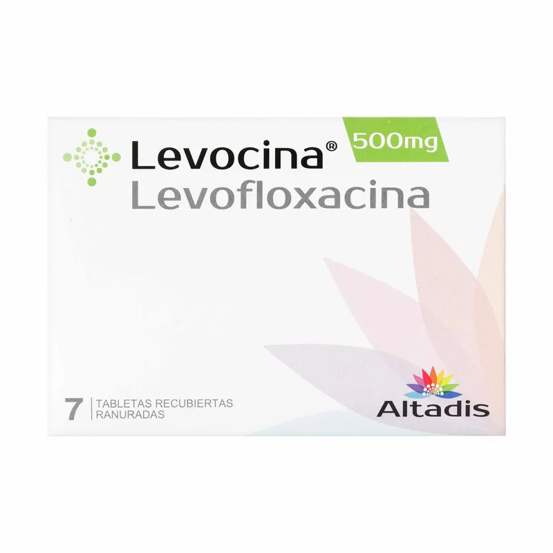 Levocina 500 mg 7 tabletas