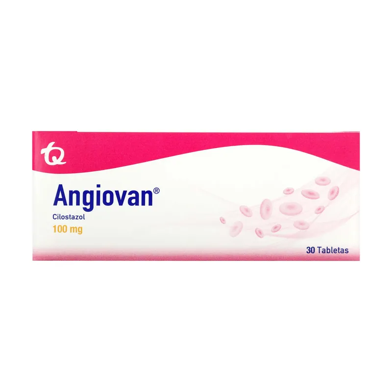 Angiovan 100 mg 30 tabletas