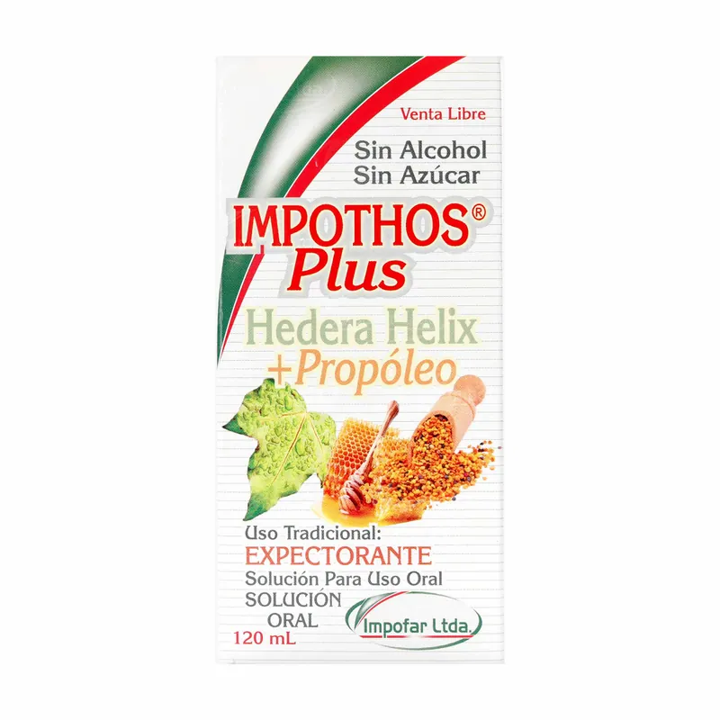 Impothos Plus Hede Hel Prop jarabe 120 mL