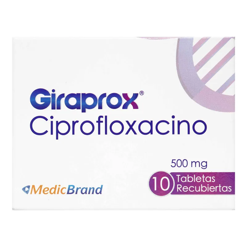 Giraprox 500 mg 10 tabletas COA