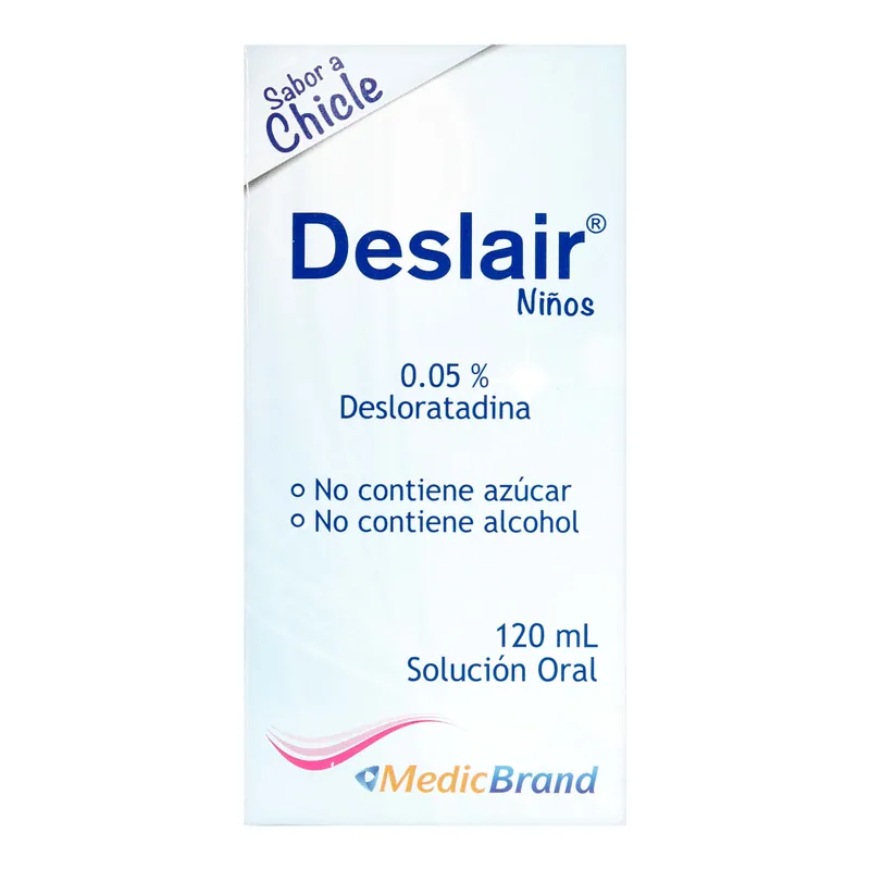 Deslair 0.05% solución Oral Chicle 120 mL COA