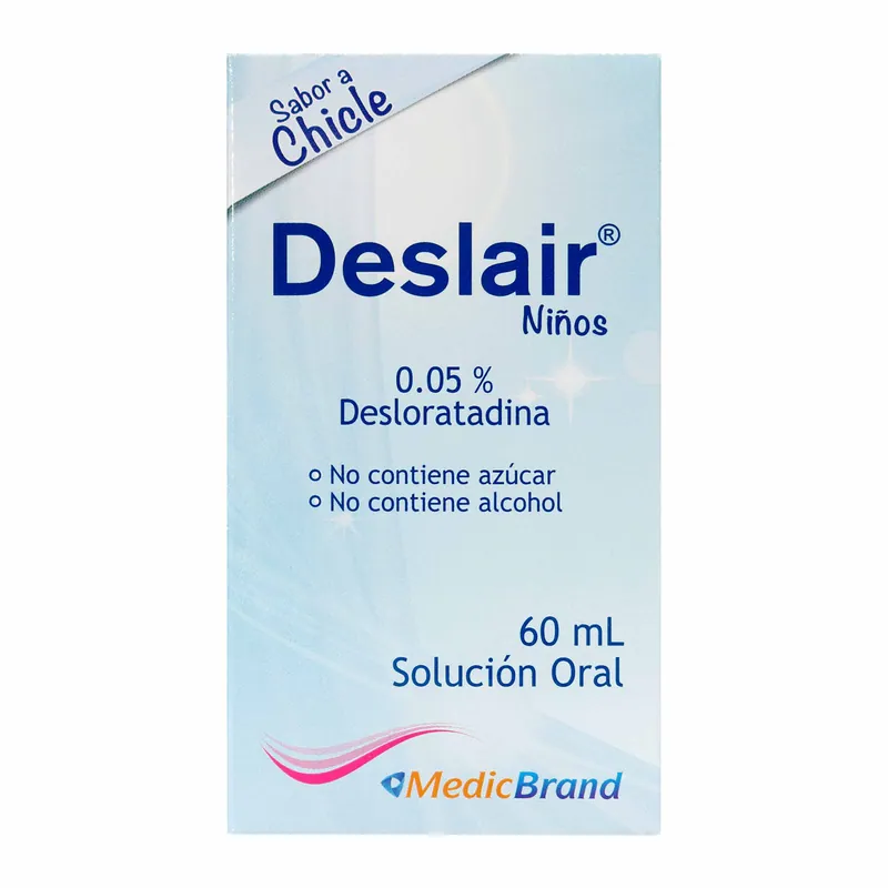 Deslair 0.05% solución Oral Chicle 60 mL COA