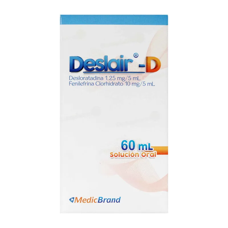 Deslair-D solución Oral 60 mL COA
