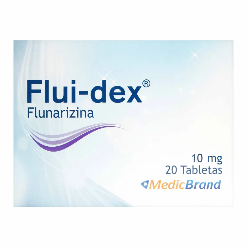 Flui-Dex 10 mg Caja 20 tabletas COA