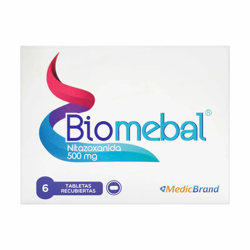 Biomebal 500 mg Caja 6 tabletas COA