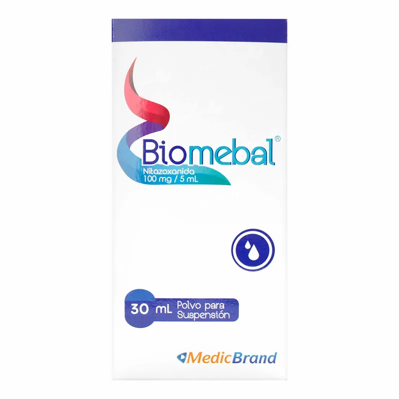 Biomebal 100 mg/5 mL Polvo suspensión 30 mL COA