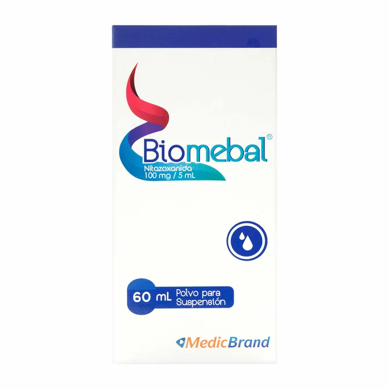 Biomebal 100 mg/5 mL Polvo suspensión 60 mL COA