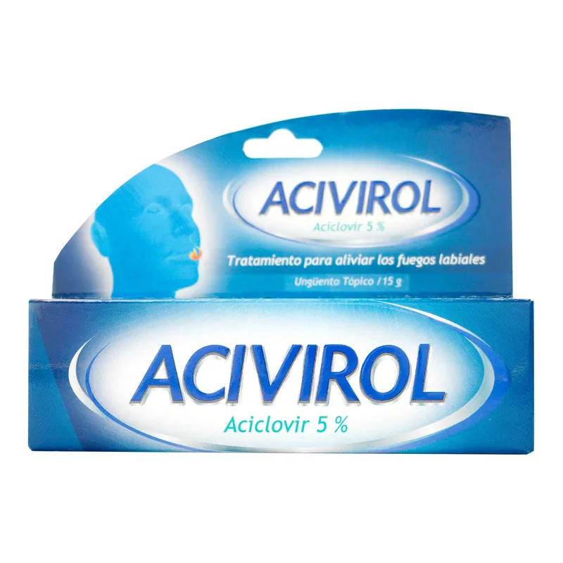 Acivirol ungüento tópico 15 Gramos COA