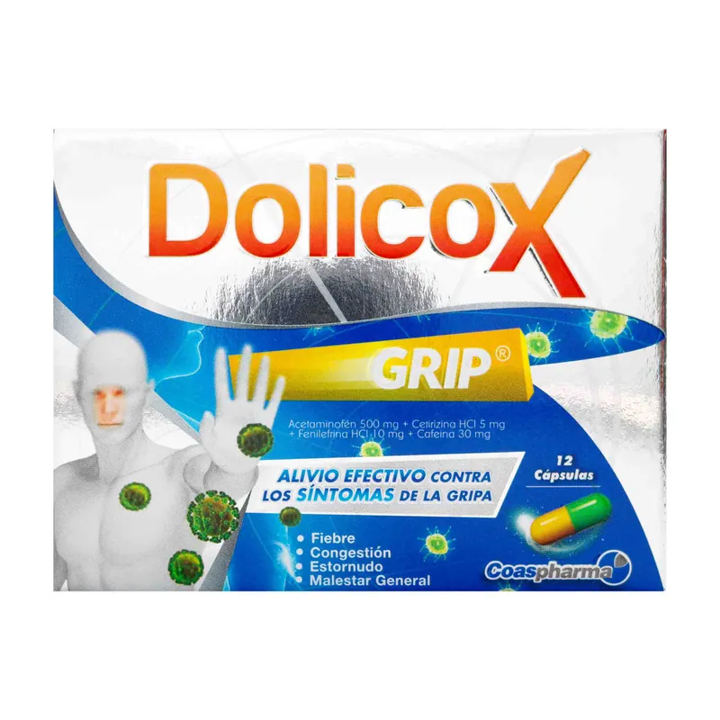 Dolicox Grip Caja 12 cápsulas COA