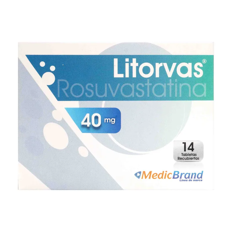 Litorvas 40 mg 14 tabletas COA