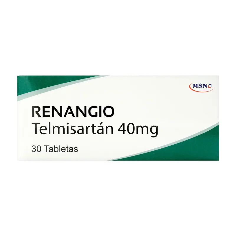 Renangio 40 mg 30 tabletas
