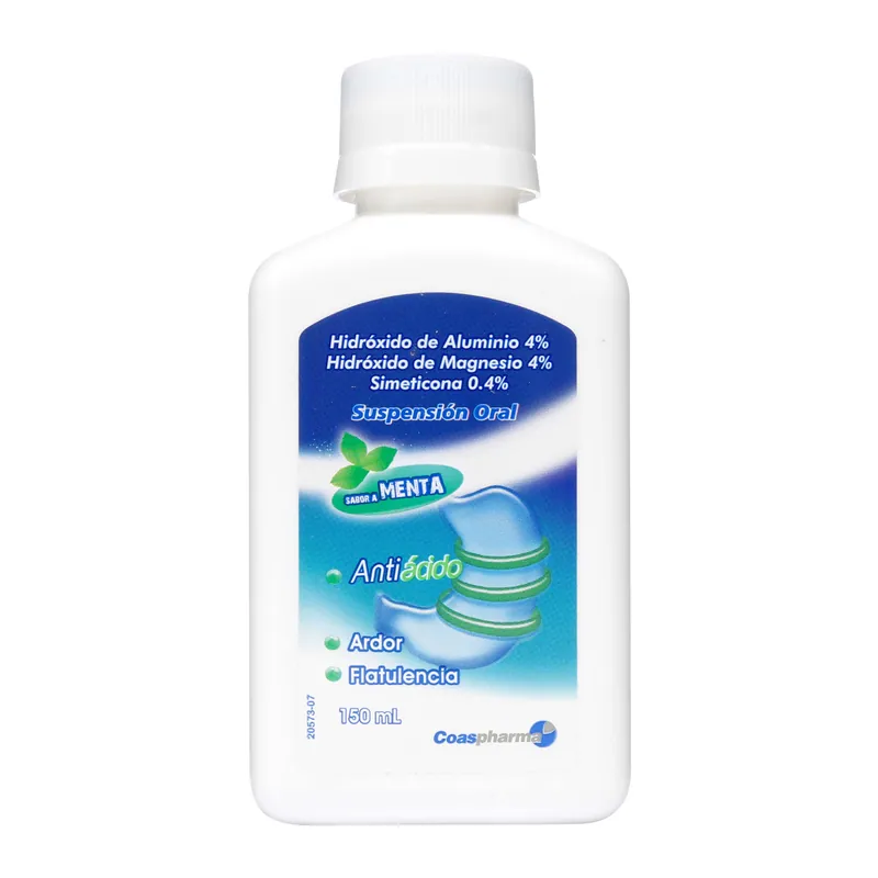 Hidróxido Aluminio+magne.+sime 150 mL COA