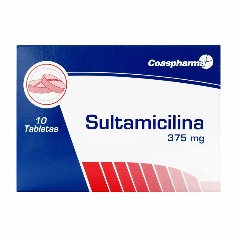 Sultamicilina 375 mg 10 tabletas COA