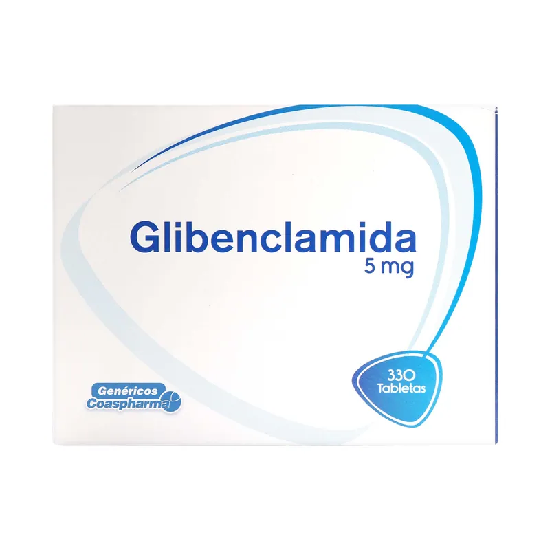 Glibenclamida 5 mg 330 tabletas COA