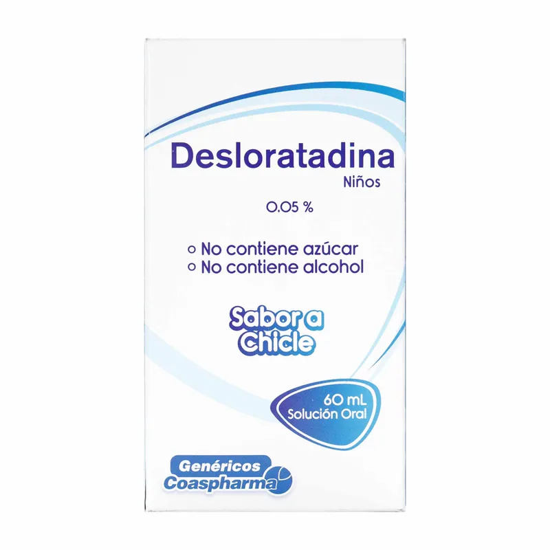 Desloratadina 0.05% jarabe 60 mL COA