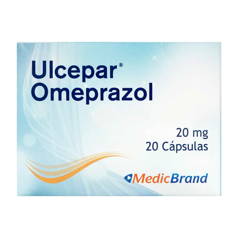 Ulcepar 20 mg 20 cápsulas COA