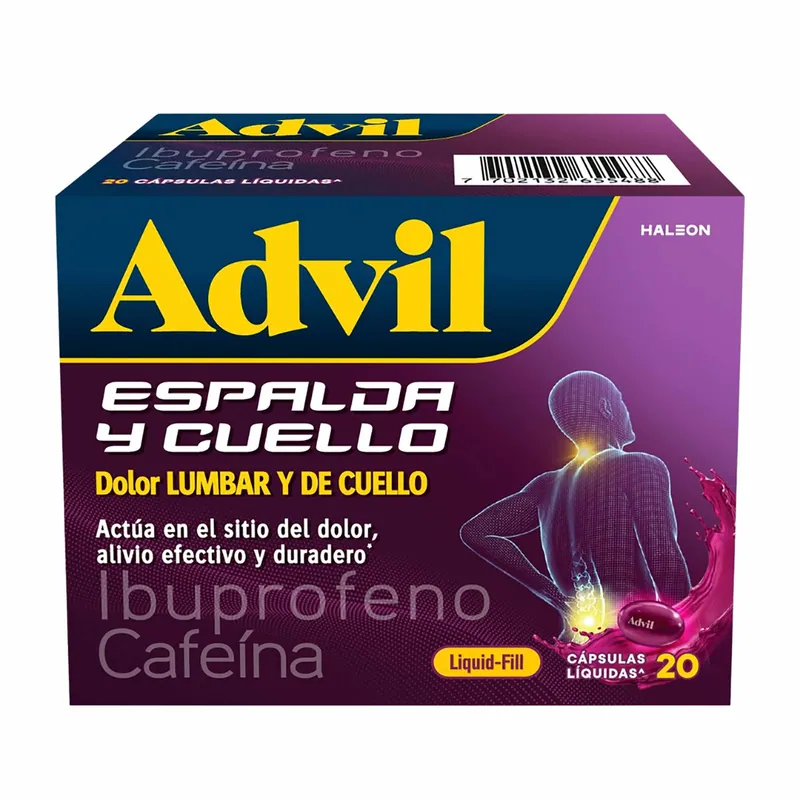 Advil Liquid Fill Espalda Cuel 20cap