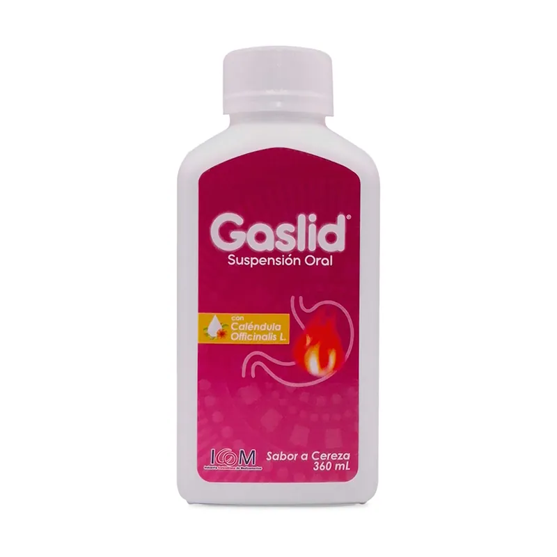 Gaslid Calendula suspensión Cereza 360 mL ICOM