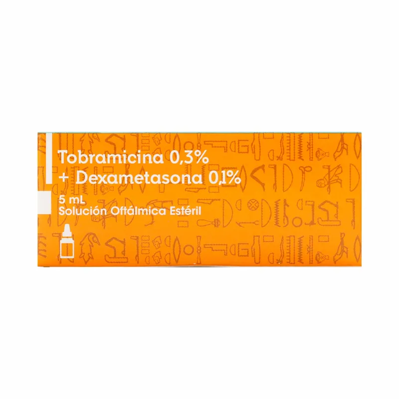 Tobramicina 0.3%+dexamet 0.1% oftálmico 5 mL