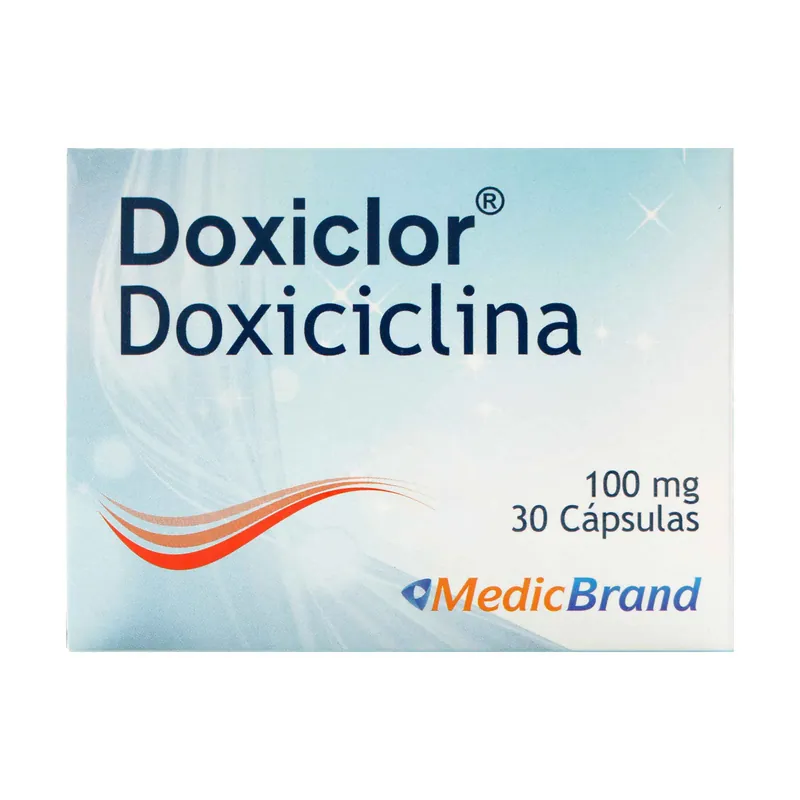 Doxiclor 100 mg 30 cápsulas COA