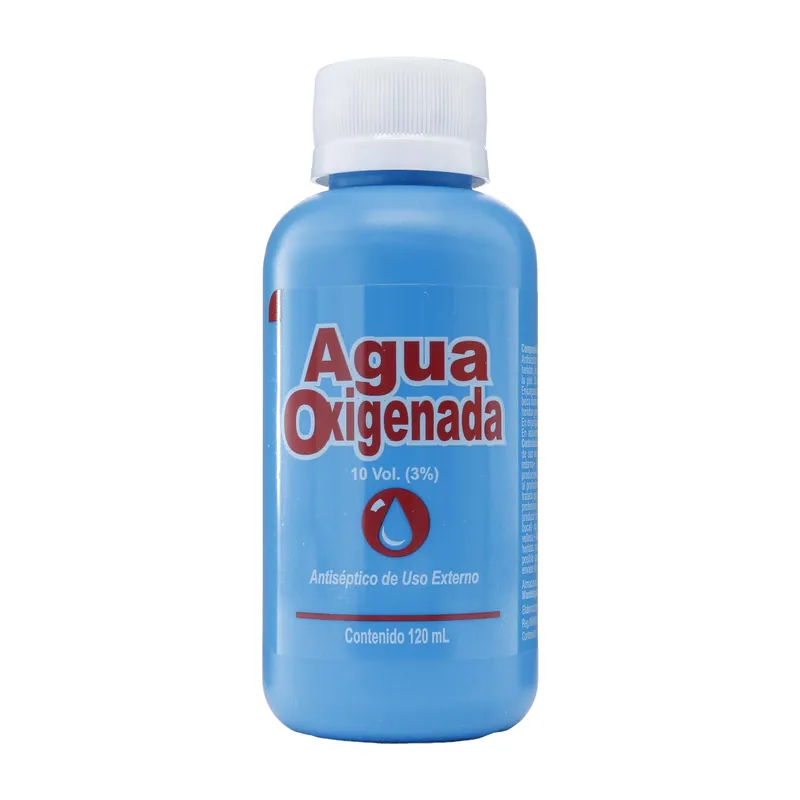 Agua Oxigenada 10 Vol 120 mL COA