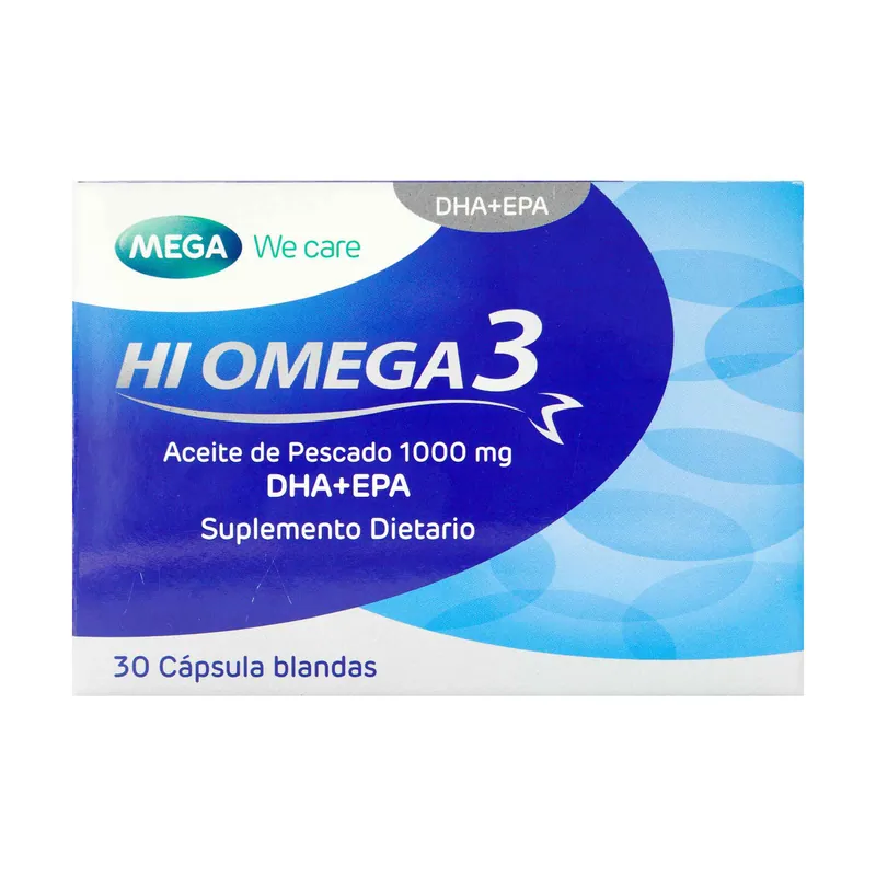 Hi Omega 3 30 cápsulas Blandas