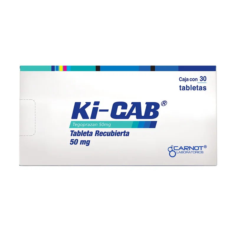 Ki-Cab Tegoprazan 50 mg 30 tabletas Recs