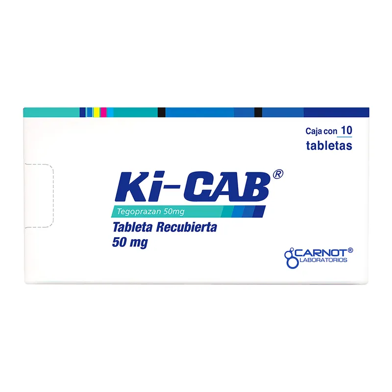 Ki-Cab Tegoprazan 50 mg 10 tabletas Recs