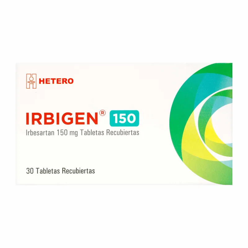 Irbigen 150 mg 30 tabletas Recs