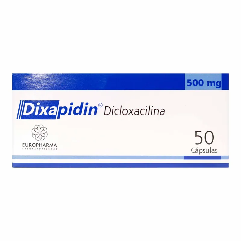 Dixapidin 500 mg 50 cápsulas