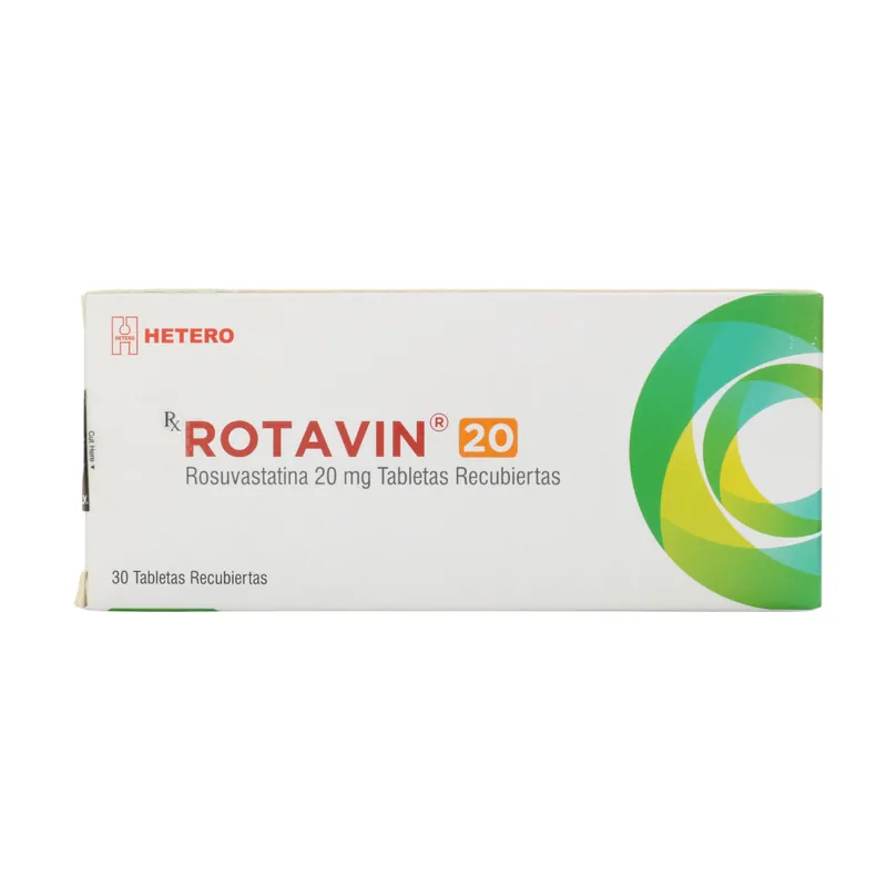Rotavin 20 mg 30 tabletas