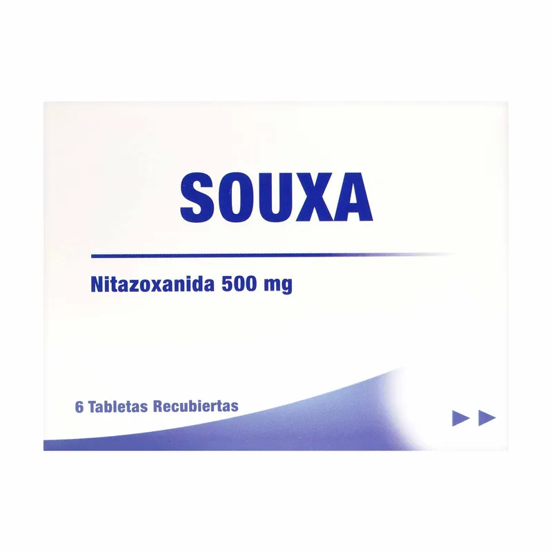 Souxa 500 mg 6 tabletas Recs