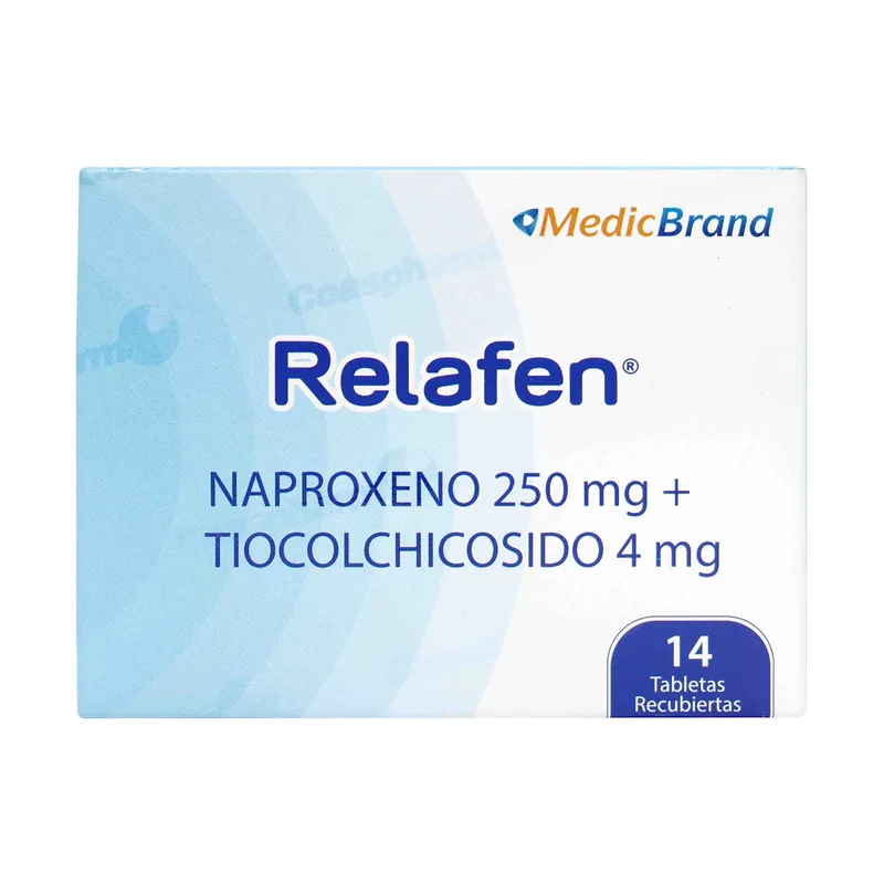 Relafen 14 tabletas Recs COA