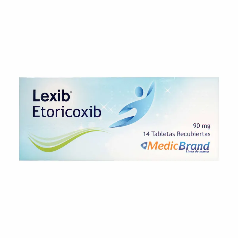 Lexib 90 mg 14 tabletas Recs COA
