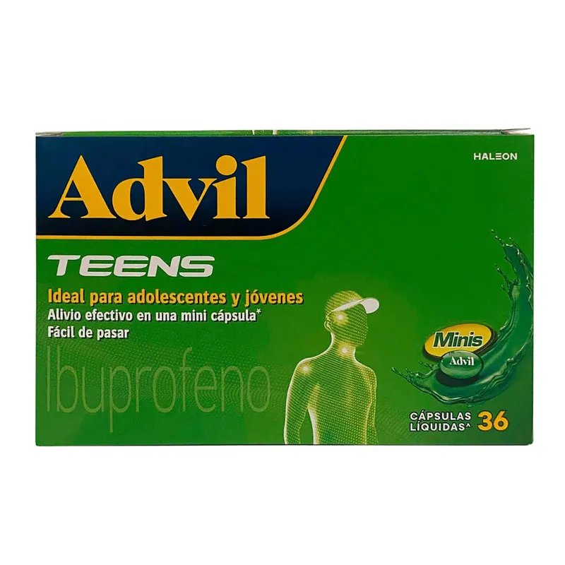 Advil Teens 36 cápsulas
