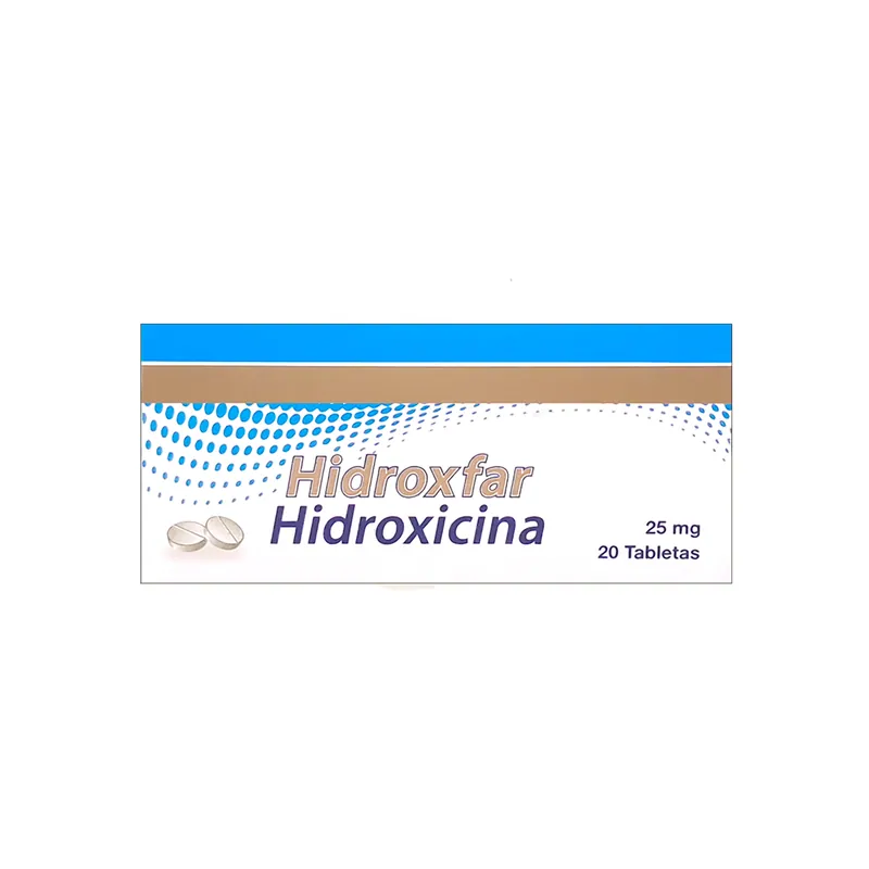 Hidroxfar 25 mg 20 tabletas ICOM