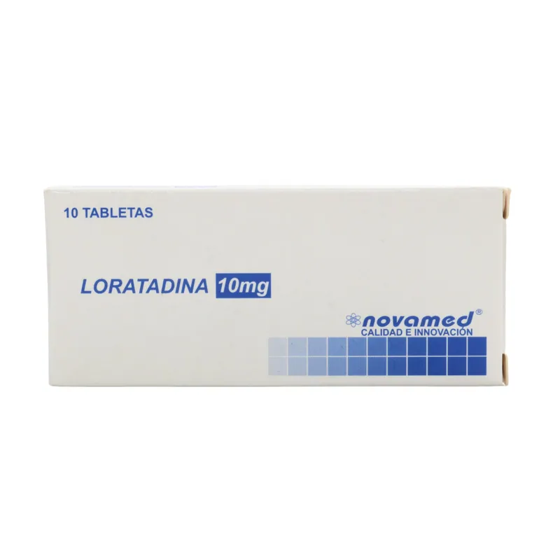 Loratadina 10 mg 10 tabletas