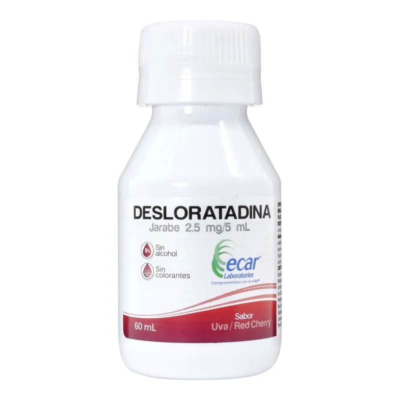 Desloratadina 0.5 Mg/ml jarabe 60 mL Ecar