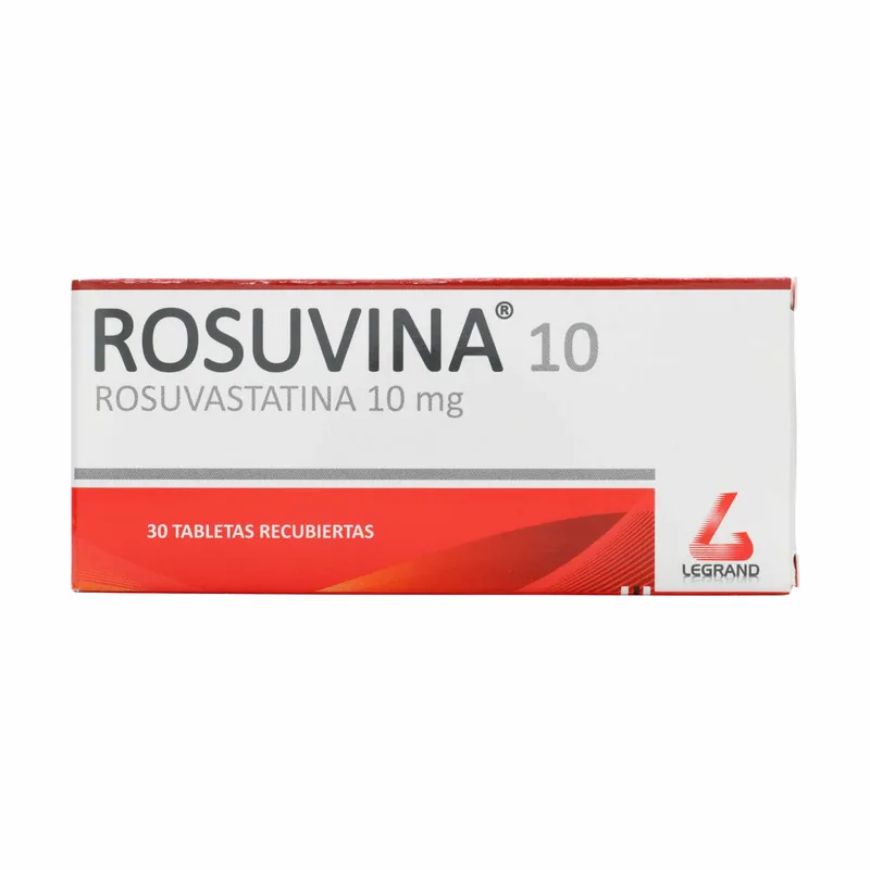 Rosuvina 10 mg 30 tabletas