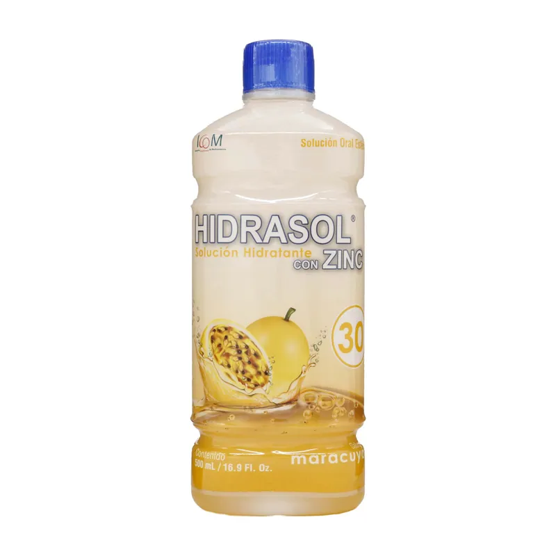 Hidrasol 30 con Zinc Maracuya 500 mL ICOM