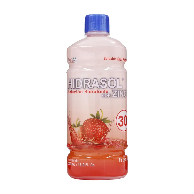 Hidrasol 30 con Zinc Fresa 500 mL ICOM